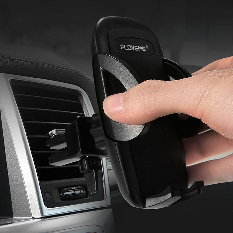 Floveme 360 Air Vent Car Mount Holder for Mobile Phone